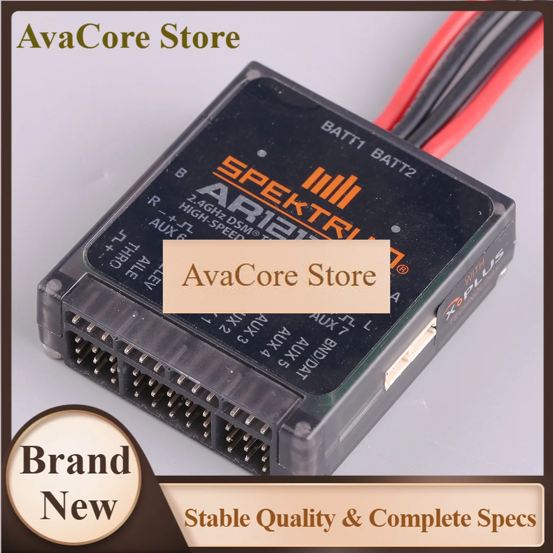 AvaCoreRX DSNX AR12120 PowerSafe DSM2 RC Model Receiver XPlus 1 Pcs Composite Material Remote Satellite Airplanes Accessories