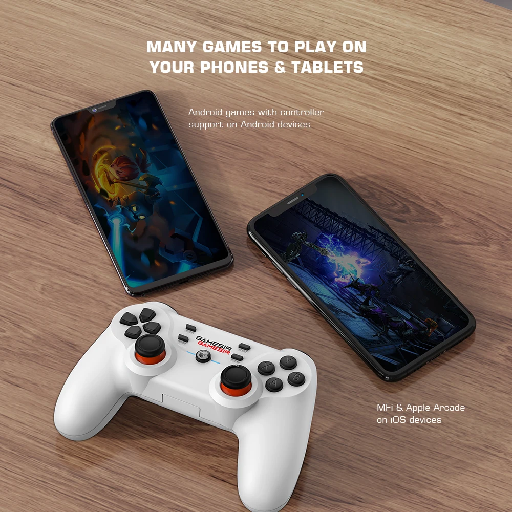 GameSir T3s Bluetooth 5.0 Gamepad Wireless Switch Game Controller for Nintendo Switch Android Cellphone Apple iPhone and PC