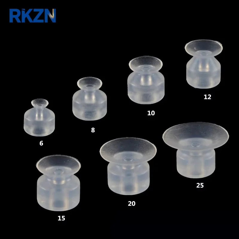 SP/DP Series Large‑Head Vacuum Suction Cups, Silicone Single & Double Layer Pneumatic Cups for Robot Arm Manipulator