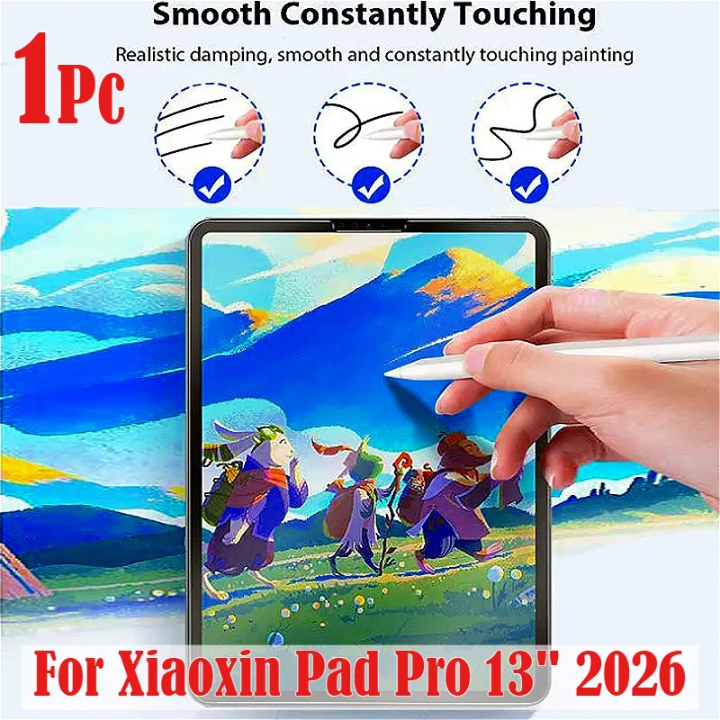 Matte Paper Feel Like Soft Film for Lenovo Idea Xiaoxin Pad Pro 13 GT Gen 2 13 Inch 12.1 11 2026 Tab M11 11 Screen PET Protector