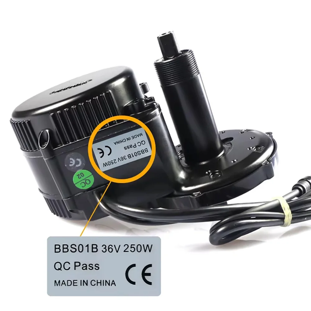 E-Bike-Aufkleber für BAFANG-Motor 36V 250W 48V 750W BBS01B BBS02B E-Bike Elektrofahrrad-Etikett