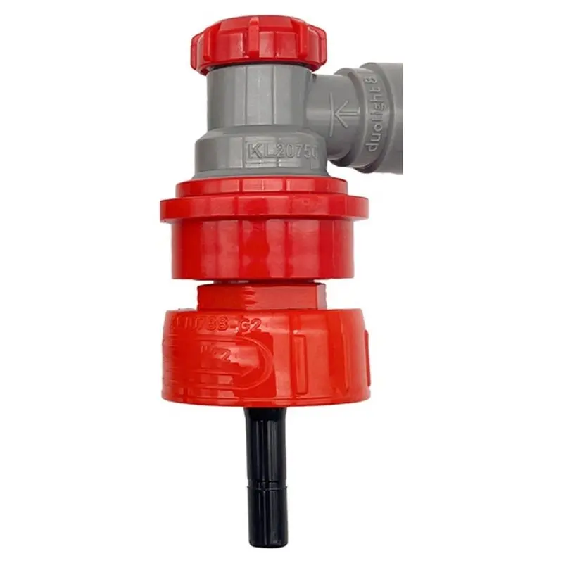 J1UL1N 3Pcs Soda Bottle Stopper Cap Adapter Plastic Carbonation Cap Quick Connect Keg Fitting Carbonating Bottle