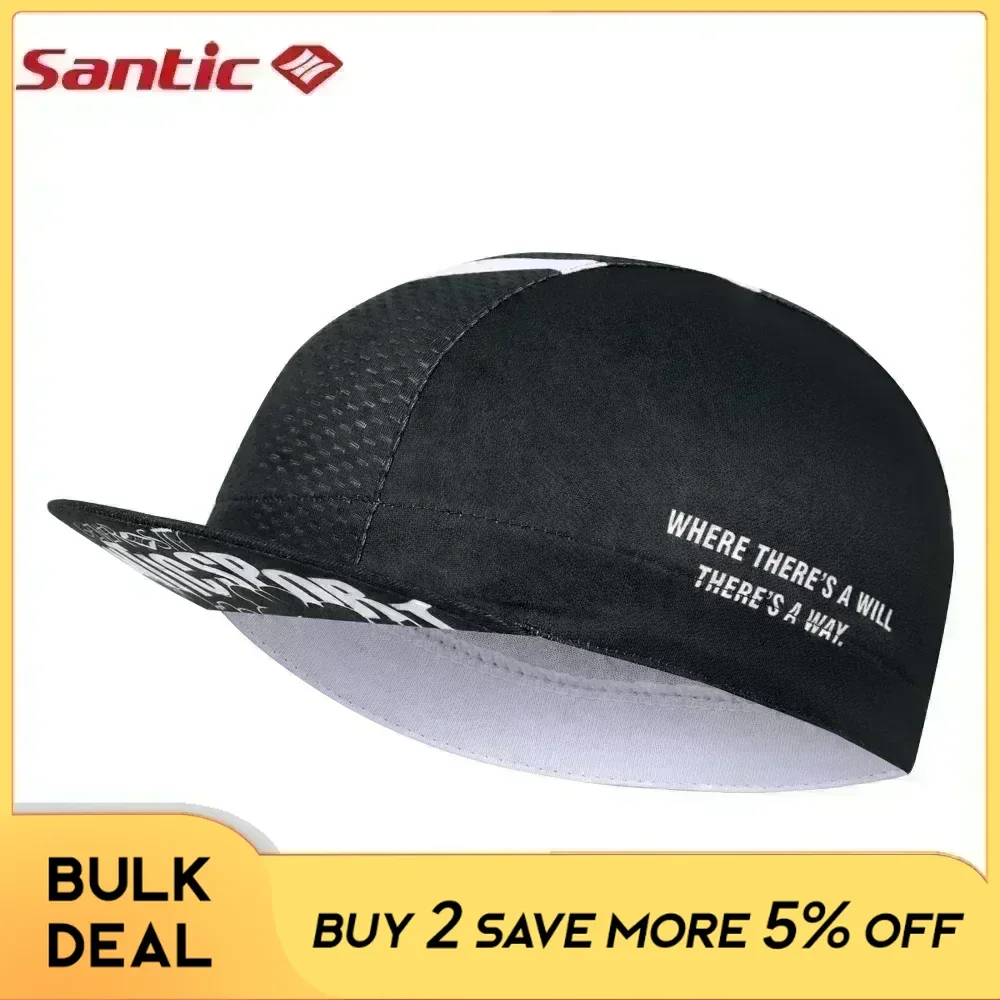 Santic Cycling Hat Summer Outdoor Sports Mountain Bike Riding Sunscreen Sun Hat Block UV Unisex