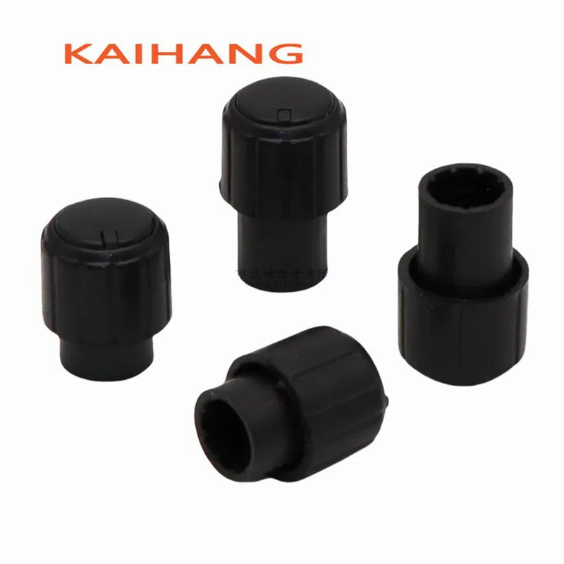10PCS 10.5×16.5 10.5X13mm Plastic convex handle knob Speed control switch cap Amplifier volume knob Flower Shaped Inner Hole 6mm