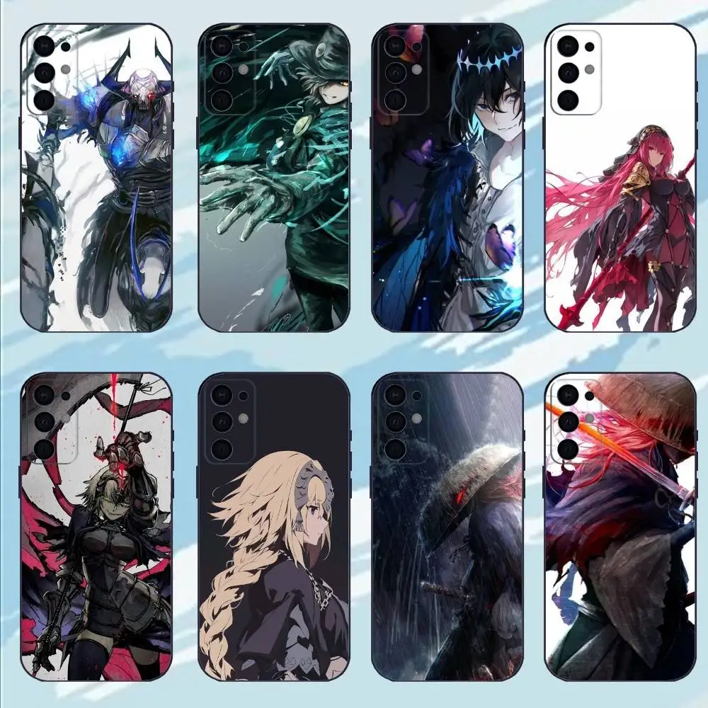 

Game F-Fate Grand Order Phone Case For Samsung S25,S24,S23,S22,S21,S20,Plus,lite Soft Black Shell