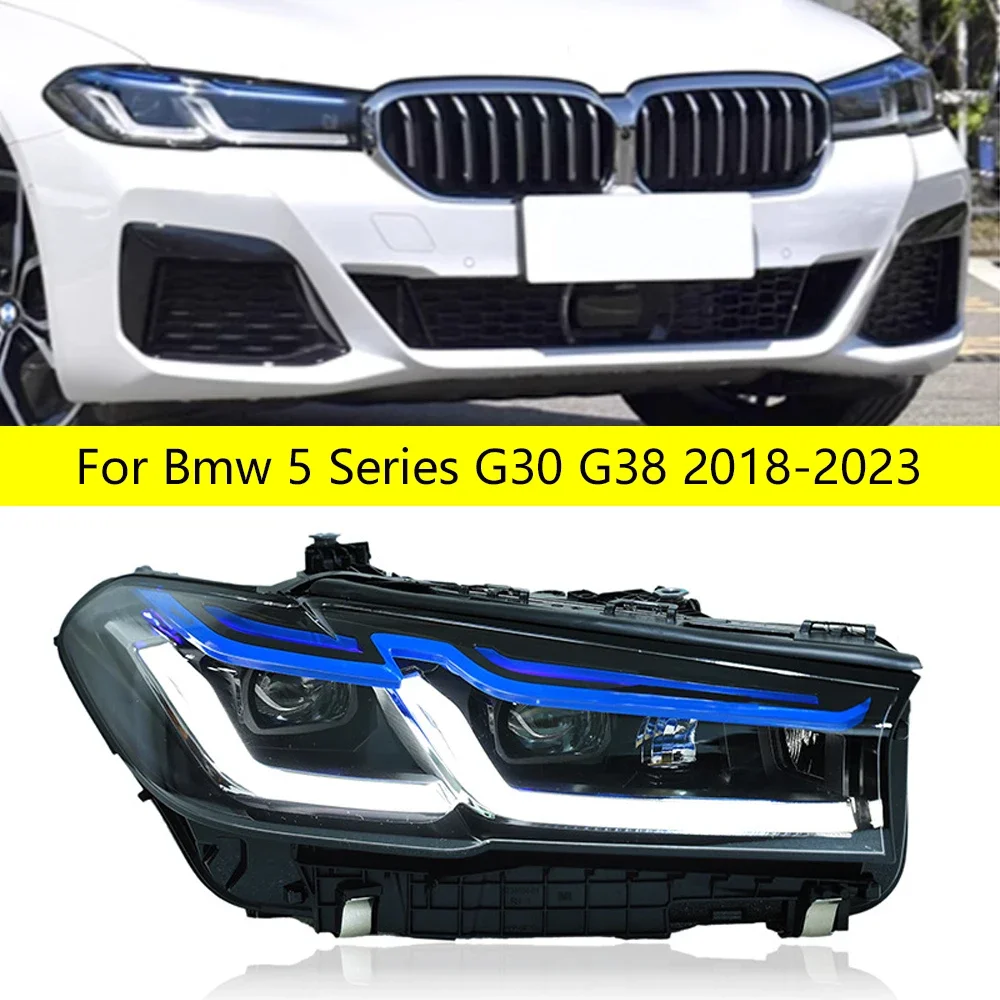 

Car Lights For G30 G38 2018-2023 5 Series LED Auto Headlight Assembly Upgrade Newest M5 Competition Design Accessories