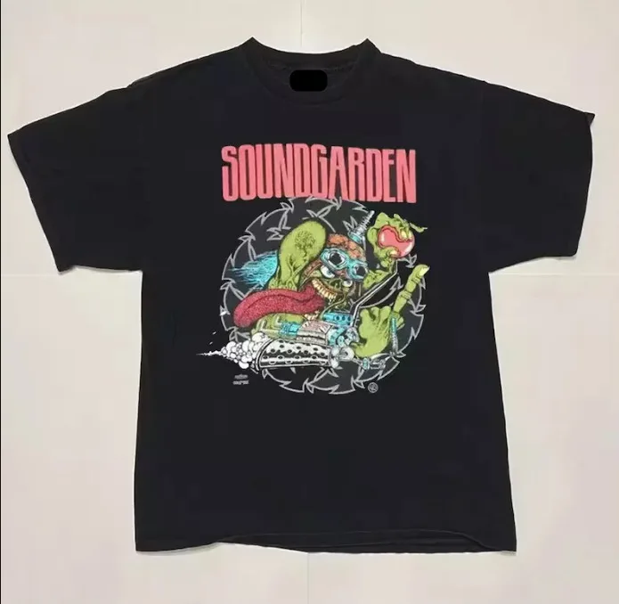 SOUNDGARDEN T shirt, Funny Father Hot- Cotton New Shirt Father Gift.