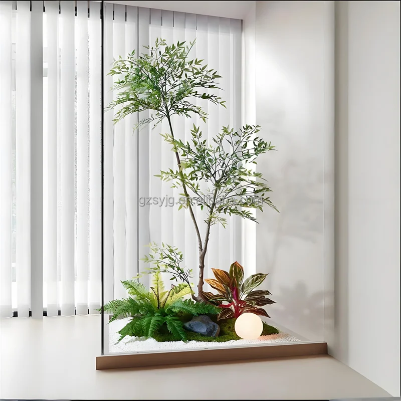 Artificial Plant High Quality Indoor Outdoor Home Office Shopping Mall Decoration Simulation Multi-Style Plant Bonsai