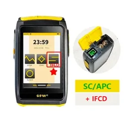 OFW Mini OTDR Optic Otdr Optical Reflector Active Fiber Live Tester 1550nm 20dB Optical Reflectometer Touch Screen OPM VFL iOLA