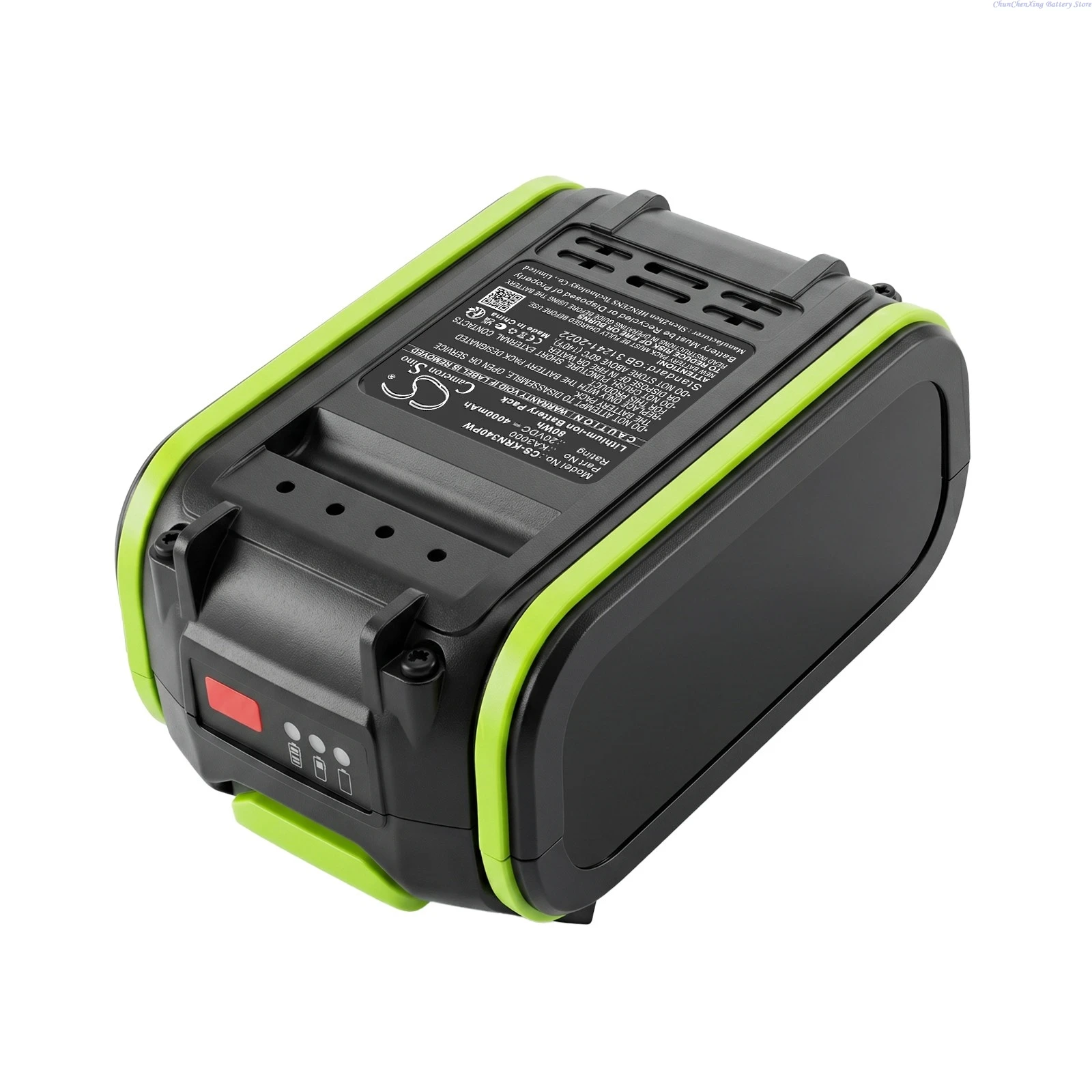 Cameron Sino 20V 4000mAh Replacement Lawn Mowers Battery for Kress 40V Cordless Push 40 V 37 cm 60V 46 CM KG340 KG340.9 KG745.9