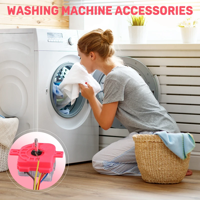 مؤقت أجزاء الغسالة العالمي مع 6 أسلاك 220 فولت 3.5 أمبير DXT15SF-G تثبيت مسافة 6.5-7.5 سم