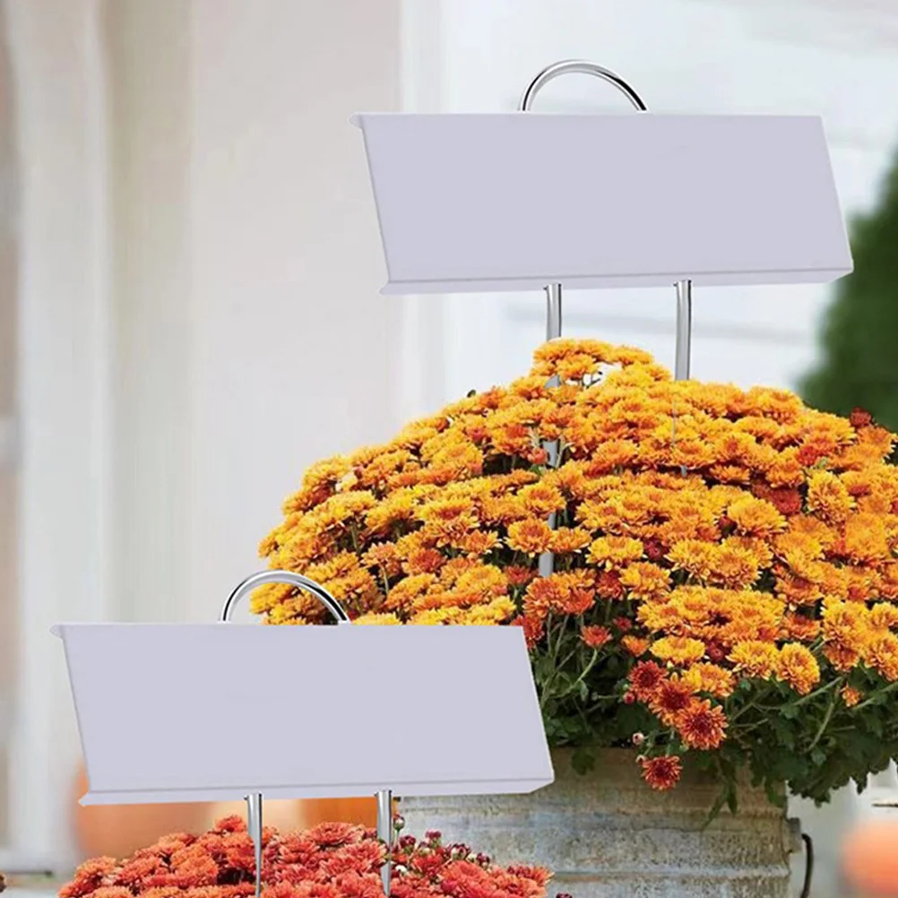 6 قطعة ملصقات نباتية معدنية طويلة مقاومة للماء للاستخدام في الحديقة الخارجية تحديد النباتات الدفيئة للكتابة مقاومة للصدأ على شكل حرف T #4