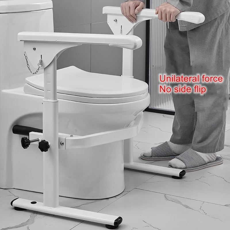 Toilet grab bar holder bathroom grab bars for the elderly non-slip booster safety rails bathroom toilet bidet no punching