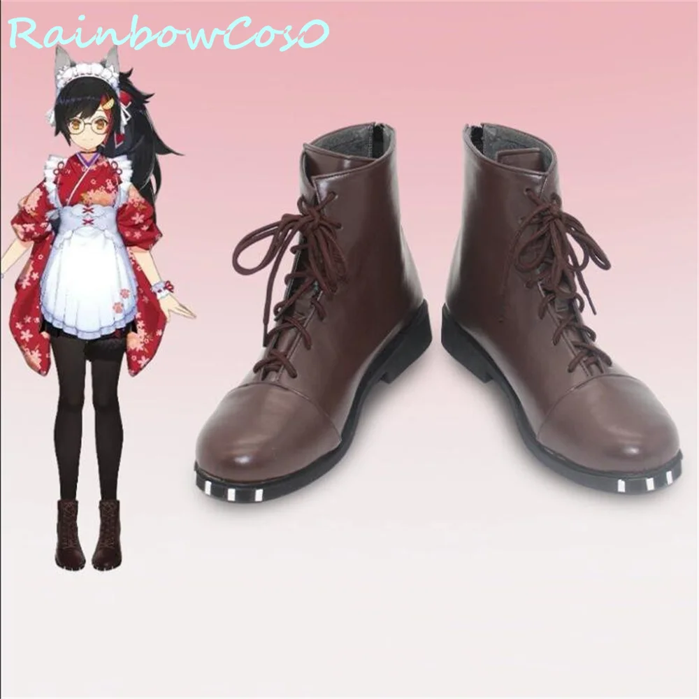 

Ookami Mio Virtual YouTuber VTuber Cosplay Shoes Boots Game Anime Halloween Christmas RainbowCos0 W3559