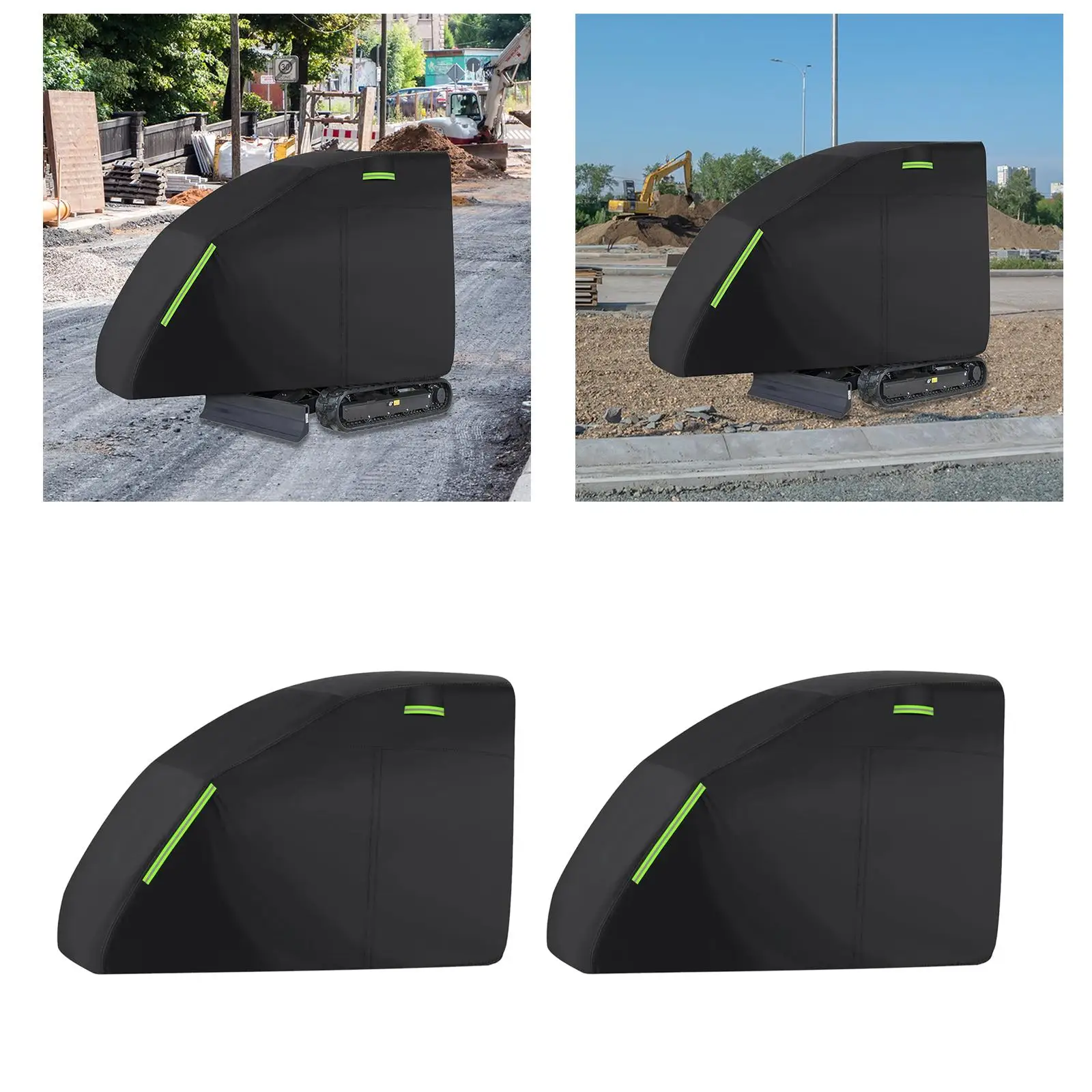 

Mini Excavator Cover Protective Cover Universal Fit Sun Shade Sun Protection Heavy Duty for TB210R Shed Gardening Yard