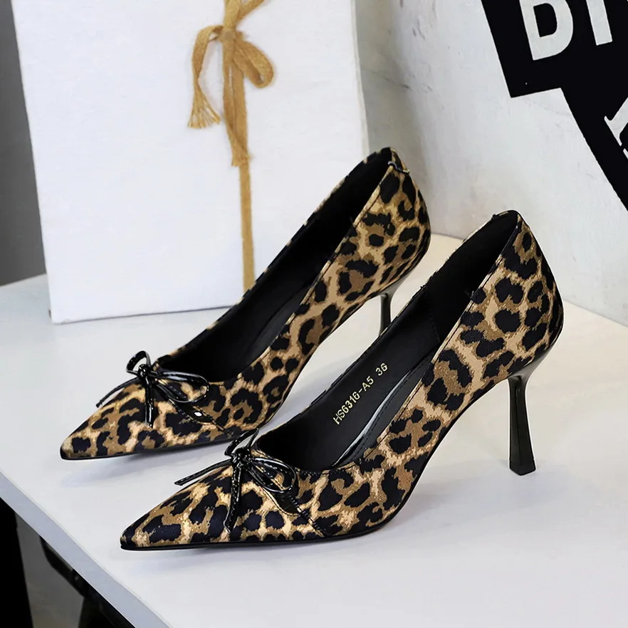 

BIGTREE Summer High Heel Women Sandals Fashion Shallow Butterfly-knot Shoes Elegant Wedding Party Shoes Zapatillas De Mujer