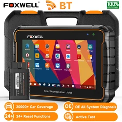 Foxwell GT60 OBD2 Automotivo Scanner Professional ABS SAS TPMS Active Test A/F Oil DPF EPB 24+ Reset All System Diagnostic Tool