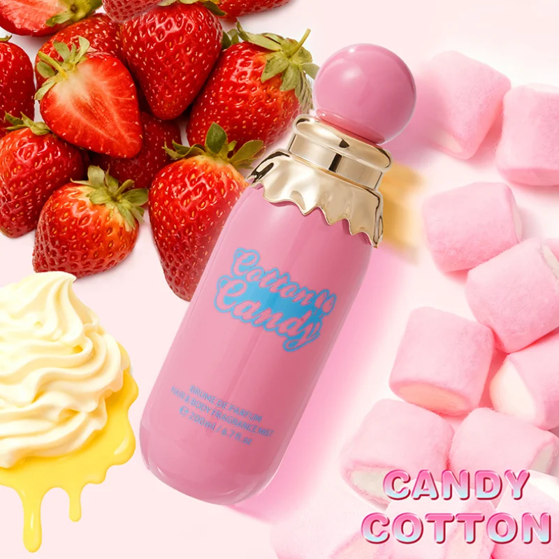 French Marshmallow Women Perfume Fresh Apple Gardenia Vanilla Strawberry Scent Eau De Toilette Charming Fragrance Body Spray