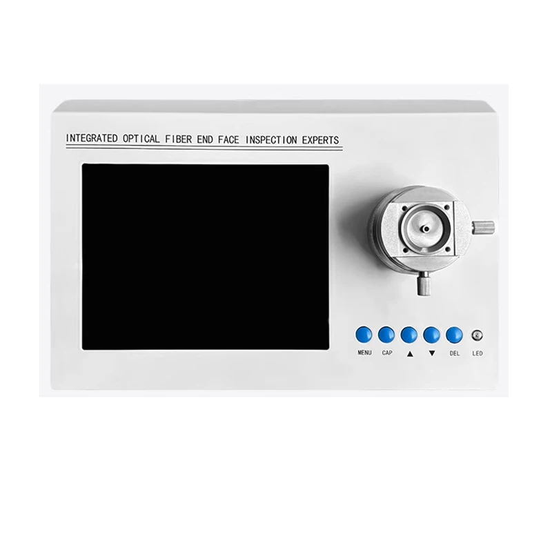 

Fiber Optic Equipment Fiber End Face Detector Surface 200X 400X Crimping Optical Fiber Microscope