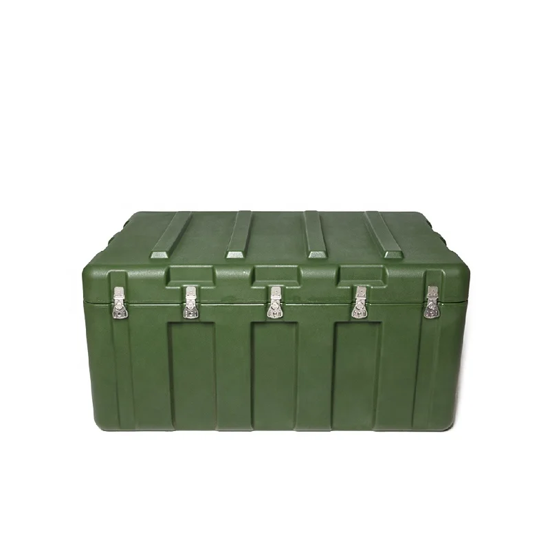 LLDPE Material Multifunction Plastic Tool Box Rotomolding Waterproof Plastic Flight Case