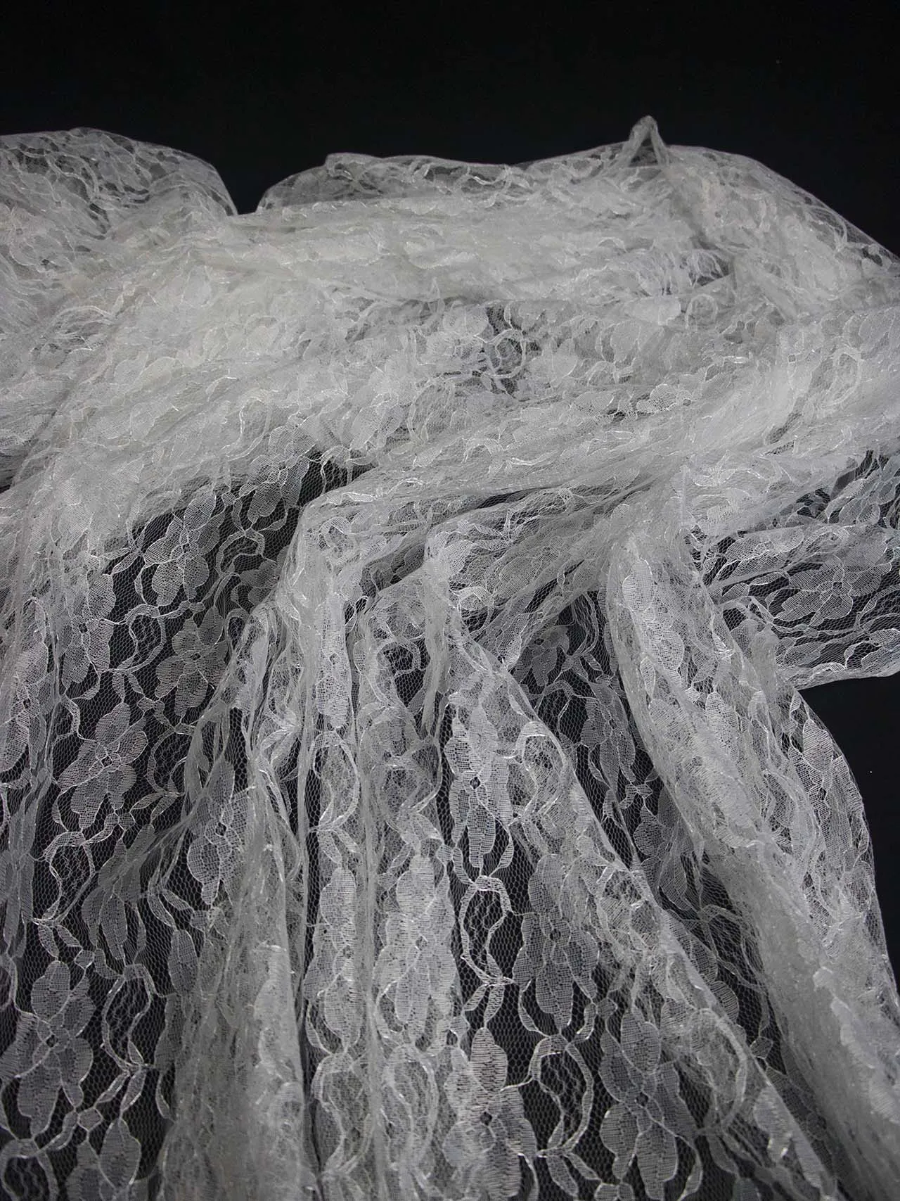 جديد الأبيض لينة الدانتيل شبكة نسيج الدانتيل الزفاف التصوير خلفية مفرش المائدة أريكة الملابس الستار النسيج #6