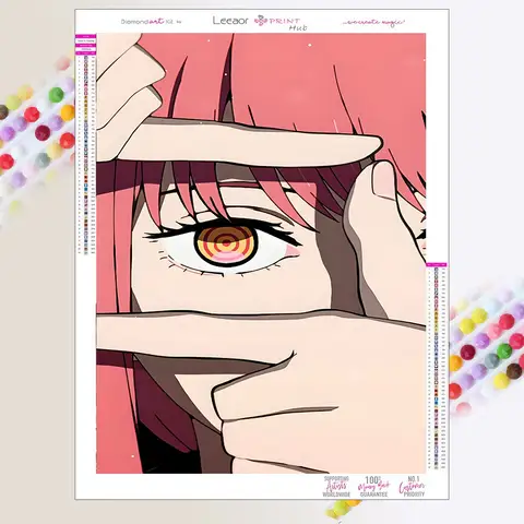 Peinture diamant thème homme, personnage d'anime, tronçonneuse, Art 5D, bricolage, ensemble complet, point de croix, cadeau d'anniversaire exquis, décoration murale de salle