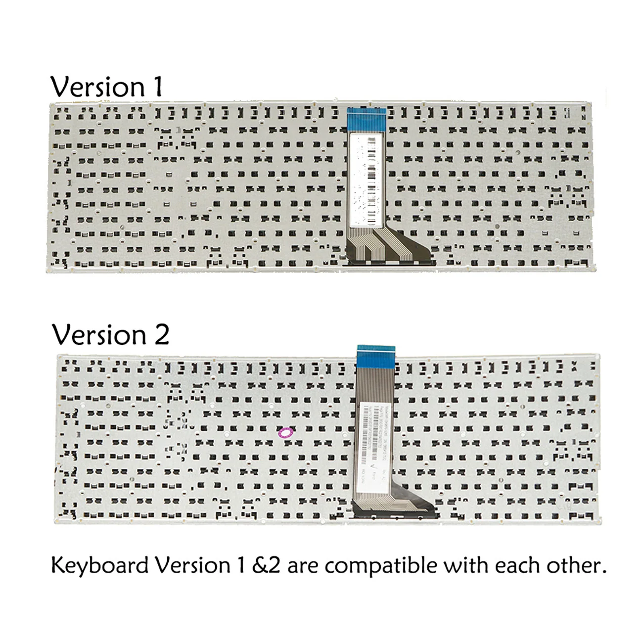 UK Latin Spanish French Nordic Arabic Greek German Keyboard For Asus F530L F530LD F530LN  F554L F554LA F554LD F554LI F554LN