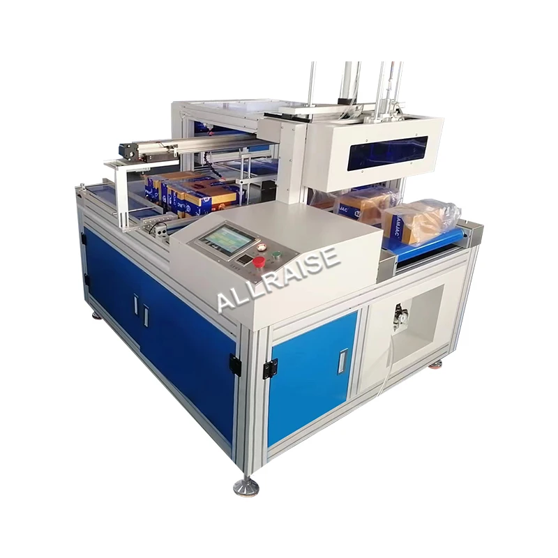 Automatic Pva Film Wrapping Baggage Packing Machine Plastic Film Stretch Wrapping Horizontal Bagging Machine