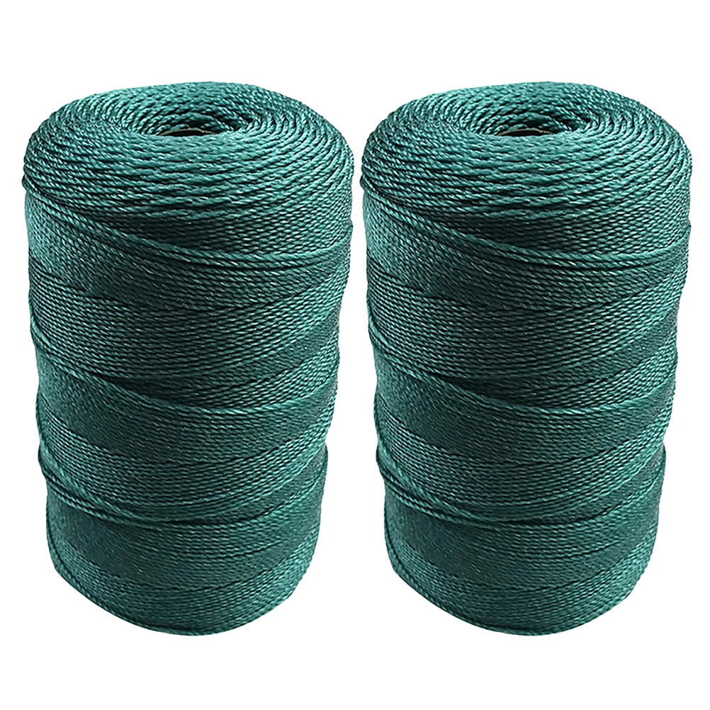 

2PCS Fishing Net Repair Rope Durable Nylon String Line Shrimp Pot Braided Thread Freshwater Portable Versatile