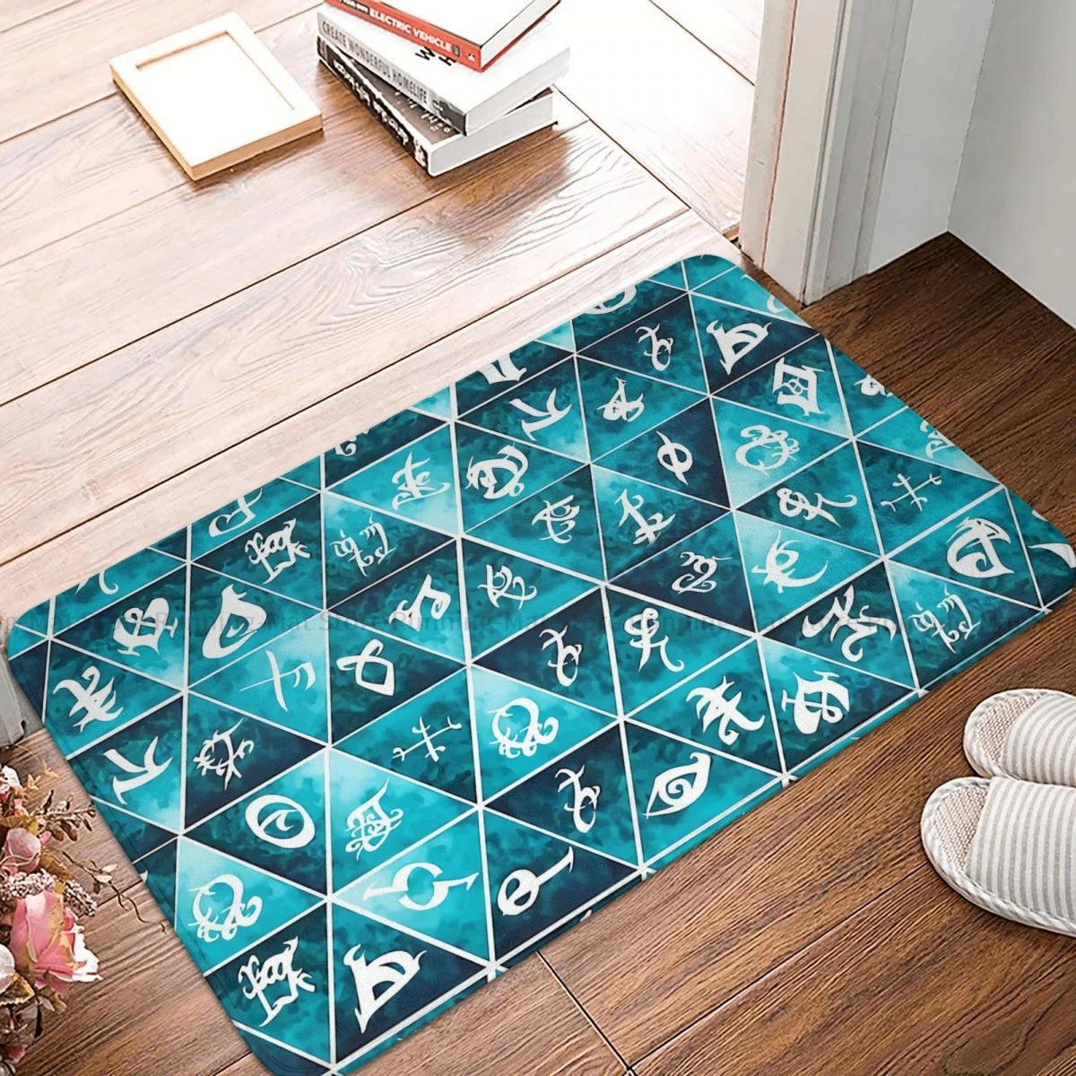 Bedroom Mat Shadowhunters Runes Mosaic Doormat Kitchen Carpet Balcony Rug Home Decor