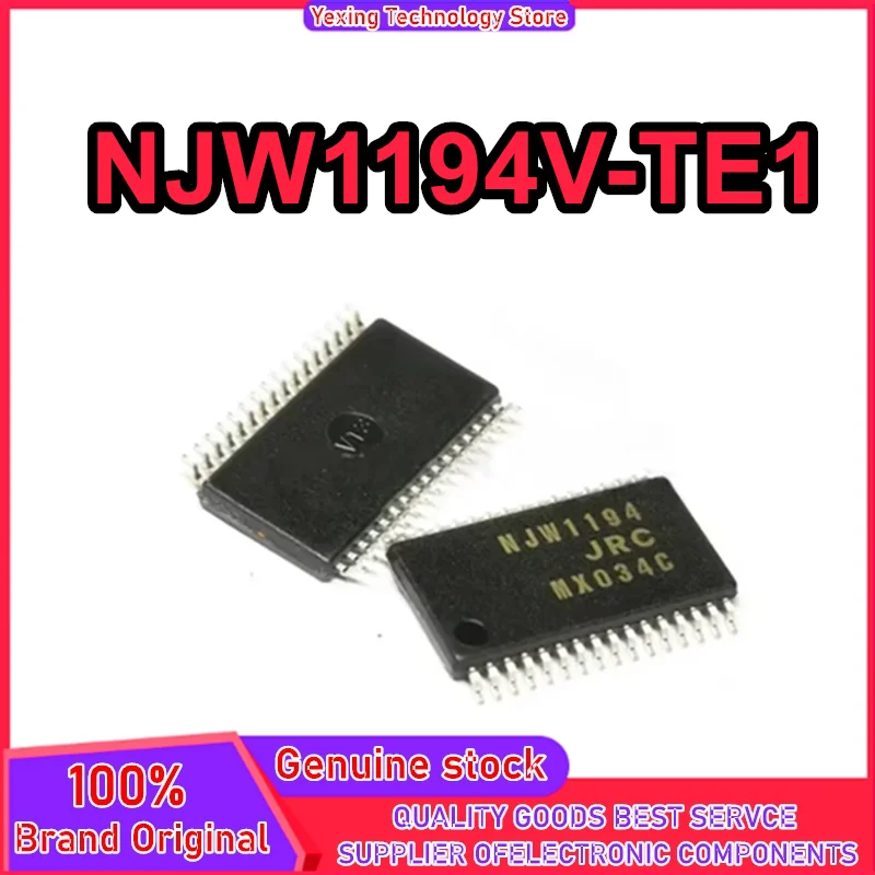 5PCS NJW1194V-TE1 NJW1194 SSOP32 2CH Electronic Volume Controller New Original