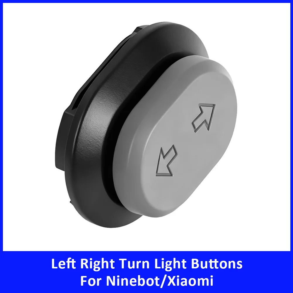 1/2/10/20 قطعة زر ضوء الانعطاف الأيمن الأيسر لـ Ninebot E2 Pro/F2/F2 Plus/ Pro/G2 لجزء زر إشارة الانعطاف Xiaomi 4 Pro Plus Max #1