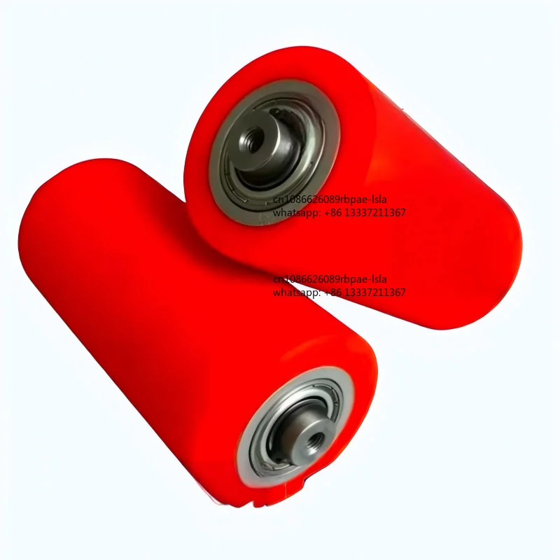 Polyurethane Coated Wheel for Packaging Automation Systems Silicone Wheel Rubber Coated Roller