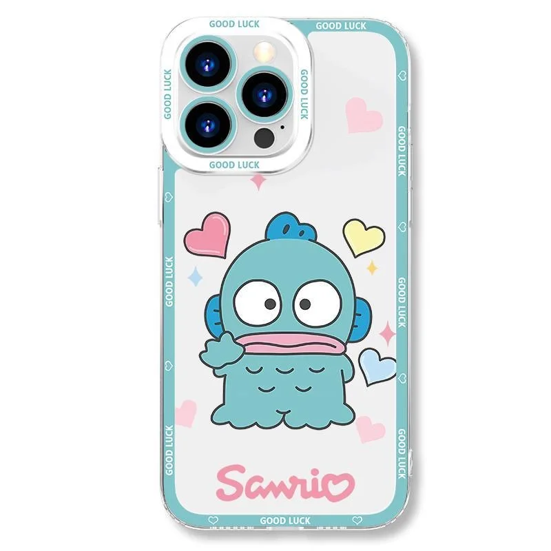 Cute Anime Hangyodon Phone Case For OPPO A60 A57 A38 A79 A58 A98 A5 F9 F11 A94 A92 A76 A74 A73 A54 A53 A31 A15 2020 Pro 5G Cover