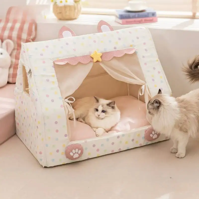 Cute Unique Durable Dog Kennel Aesthetic Quality Luxury Modern Dog Supplies French Designer Camas Para Perros Dog Furniture