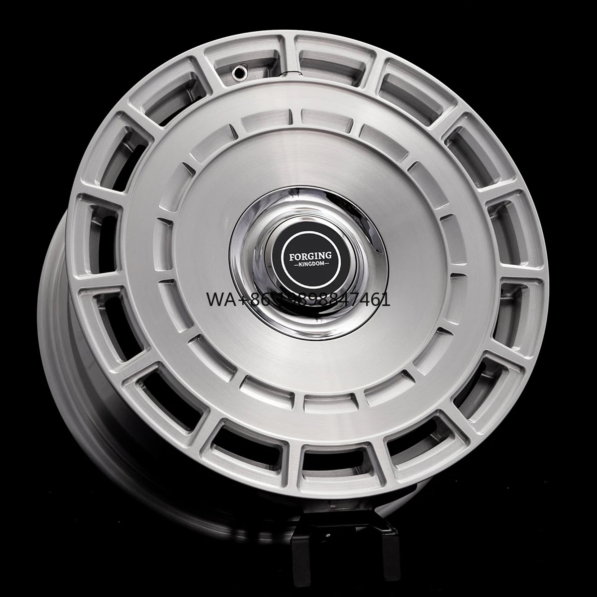 

High Quality 6061-T6 Forged Aluminum Alloy Wheel Hub 20-26 Inch 5*130,5*112,5 *120pcd Bright Black Coating New Condition