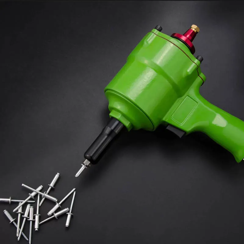 Pneumatic riveting gun, rivet puller, core pulling riveting machine, self-priming riveting gun, pull riveter