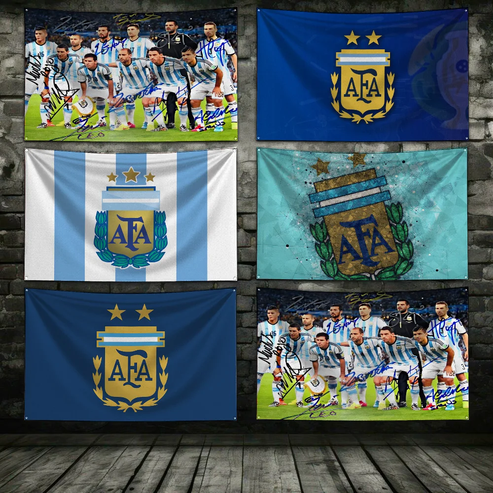 3x5 Ft Argentina national football team  Flag Polyester Digital Printing Banner For Garage or Out door Decoration