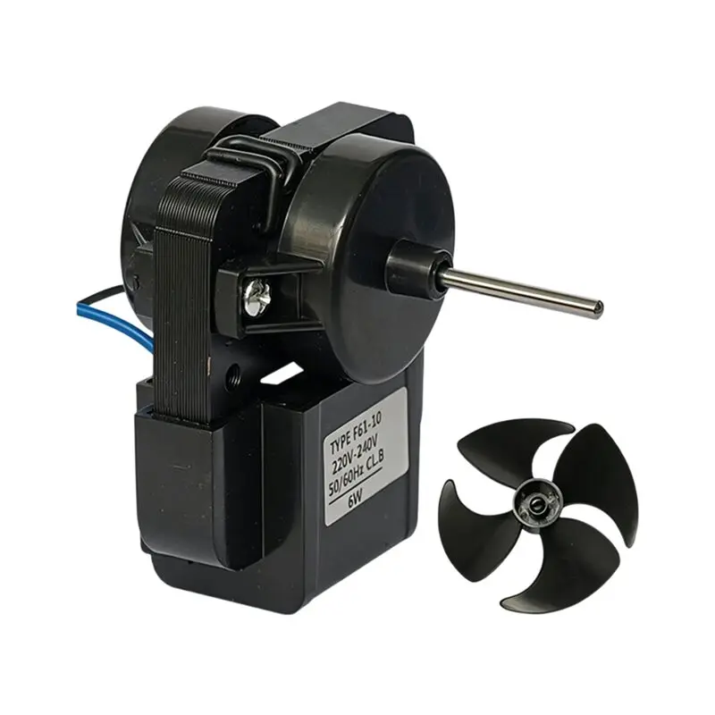AT28-Freezing Fan Motor For Haier Refrigerator TYPE F61-10 Refrigerator Condenser Cooling Fan Motor 220V