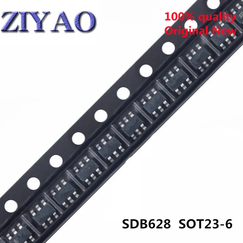 10pcs New SDB628 B628 B6284 sot23-6 Chipset