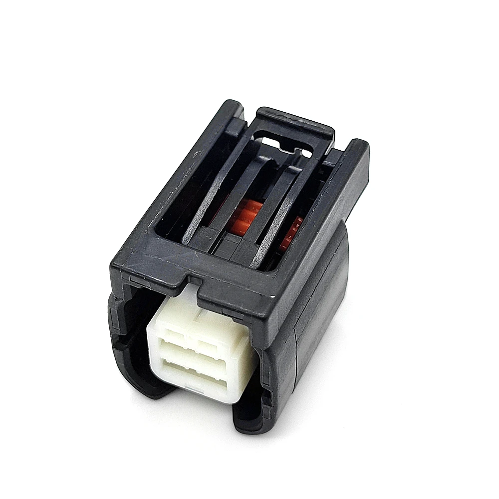 7283-2763-30 4 Pin Waterproof Automotive Connector Female HS Series 0.64mm PBT Black for ECU Sensor Wiring