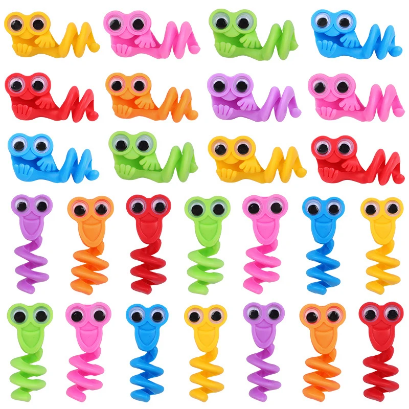10-30Pcs Big Eye Pencil Tops Pen Cap Stress Relief Sensory Toy Kids Birthday Party Favors Goodie Pinata Filler Christmas Gifts - Image 2