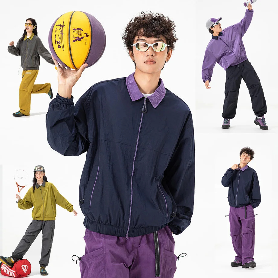 

Мужская водонепроницаемая легкая свободная повседневная куртка-карго для пар, модная уличная одежда в стиле Cityboy, весенне-осеннее пальто, верхняя одежда