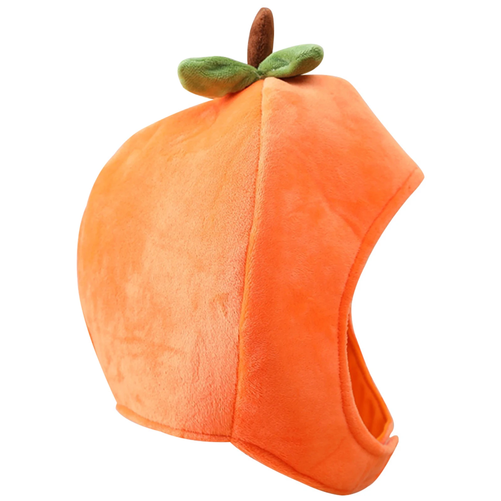 

Funny Fruit Persimmon Halloween Cosplay Costume Prop Hat Festival Carnival Decoration Party Selfie Hat Costume Accessory Party