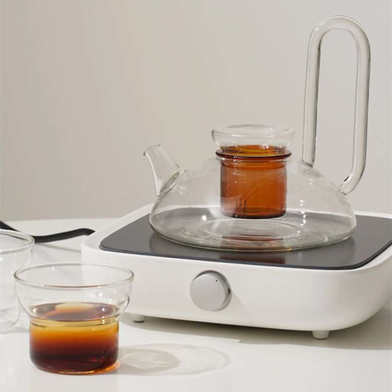

Glass Pitcher Water Filters Tea Pot Water Bottle Glassware Teaware Water Filter Jug Glass Jug Tea Cup Induction Cooker Usable