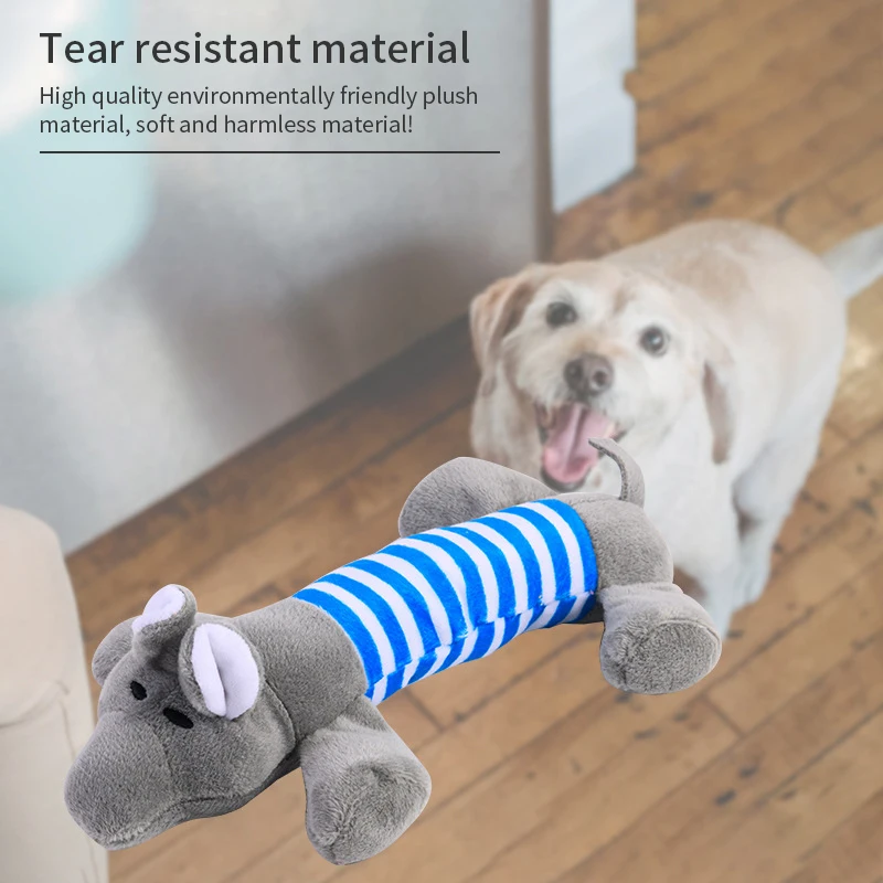 Pet Dog Toy Squeak Plush Toy For Dogs Supplies Fit for All Puppy Pet Sound Toy Funny Durable Chew Molar Cute Toy Pets Supplies