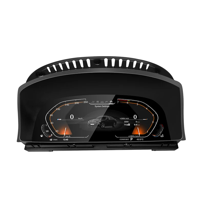 STWEI Factory Price Car LCD Dashboard Digital Cluster Instrument 12.3 Inch Panel Linux System for BMW 7Series E65 E66