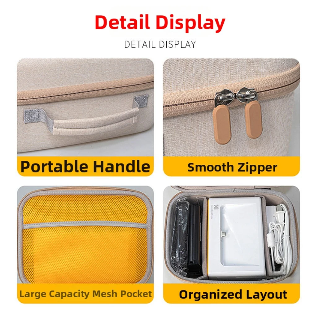 Carrying Case Storage Shoulder Bag Hard Shell EVA Printer Carrying Case For Kodak DOCK PLUS Printer Dustproof Shockproof Tools