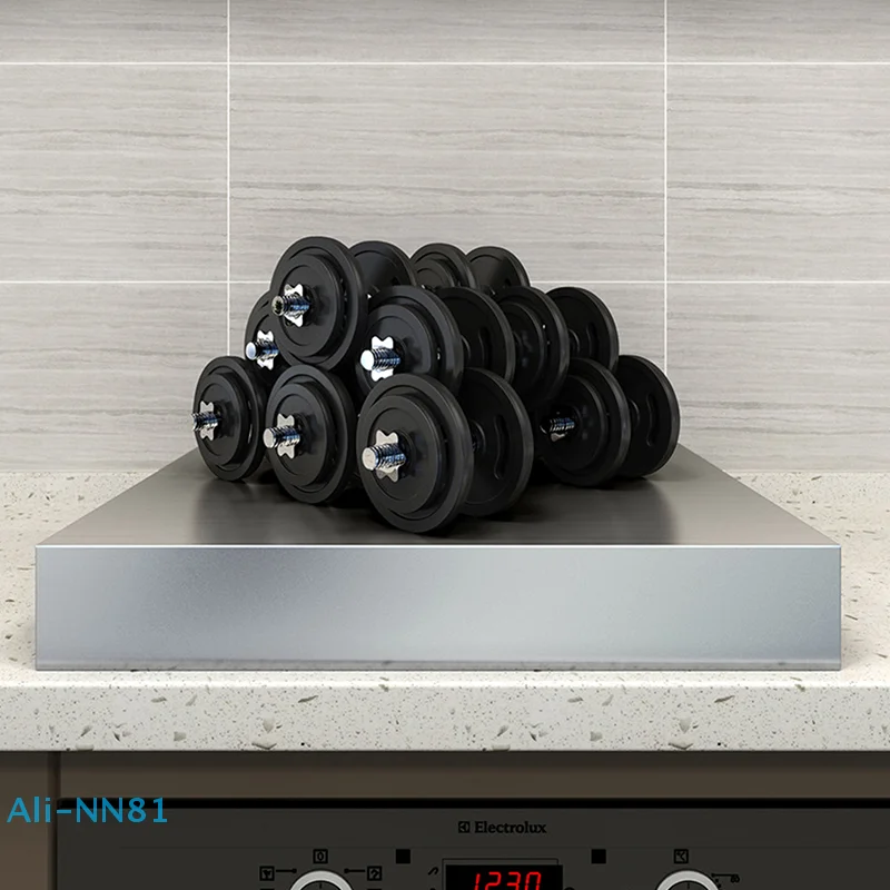 【N】جهاز طبخ الأرز من الفولاذ المقاوم للصدأ إطار موقد كهرومغناطيسي رف تخزين المطبخ موقد غاز غطاء حماية لوحة قوس