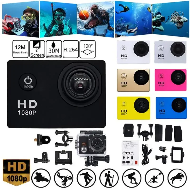 

Pro-Level Diving Camera Kit: 4K/60FPS + 50M Waterproof Case & Anti-Shock Tech